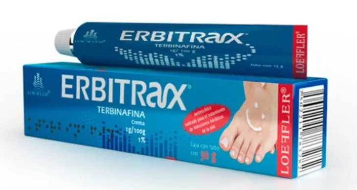 ERBITRAX CREMA 1 % C/30 G (TERBINAFINA) (LOEFFLER)