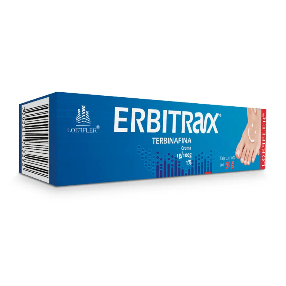 ERBITRAX CREMA 1 % C/30G (TERBINAFINA) (LOEFFLER)