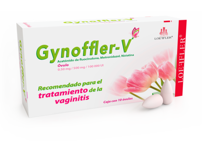 GYNOFFLER-V C/10 OVULOS ( FLUOCINOLONA, METRONIDAZOL, NISTATINA )(LOEFFLER)