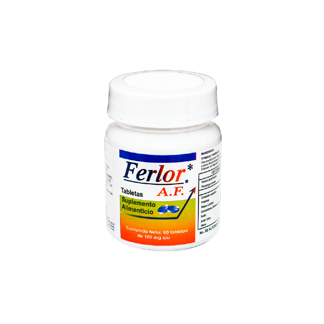 FERLOR AF 17 C/60 TABS (AC FOLIC, FUMARATO F) ( IVA )(SOLAR MEDICAL)
