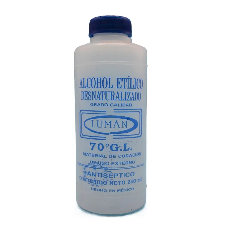 LUMAN ALCOHOL DESNAT 70°C/250ML (LUMAN)