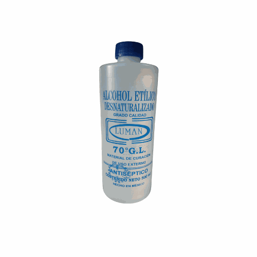 LUMAN ALCOHOL DESNAT 70° C/500 ML(LUMAN)