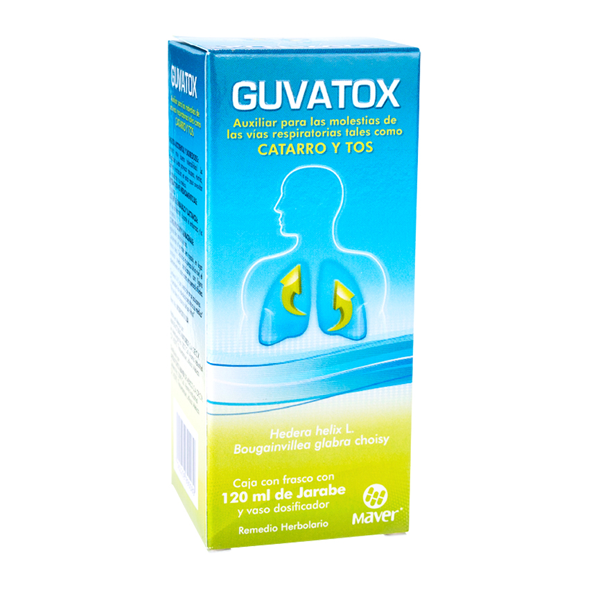 GUVATOX C/120 ML JBE ( BUGAMBILIA, HIEDRA ) ( IVA )(MAVER)
