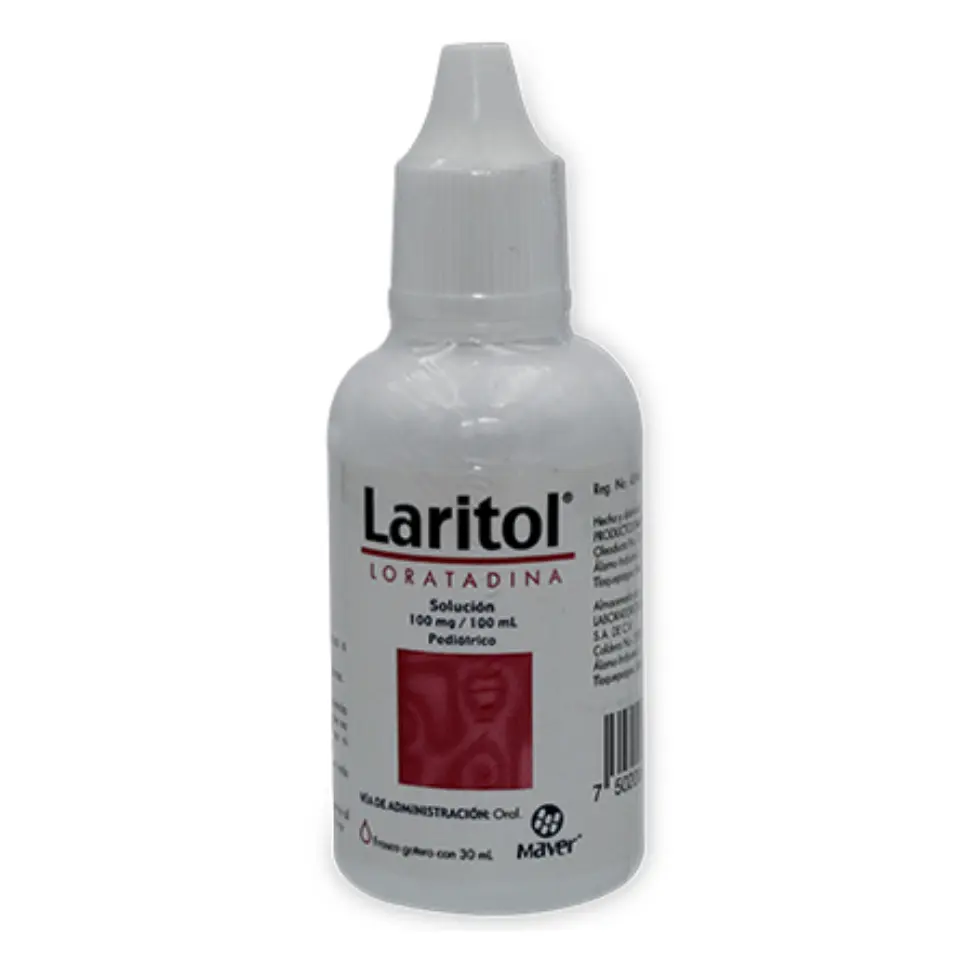 LARITOL C/30ML GOTAS (LORATADINA)(MAVER)