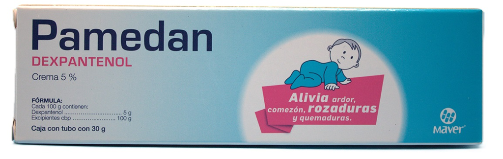 PAMEDAN 5% CREM TUBO C/30 G DEXPANTENOL (MAVER)