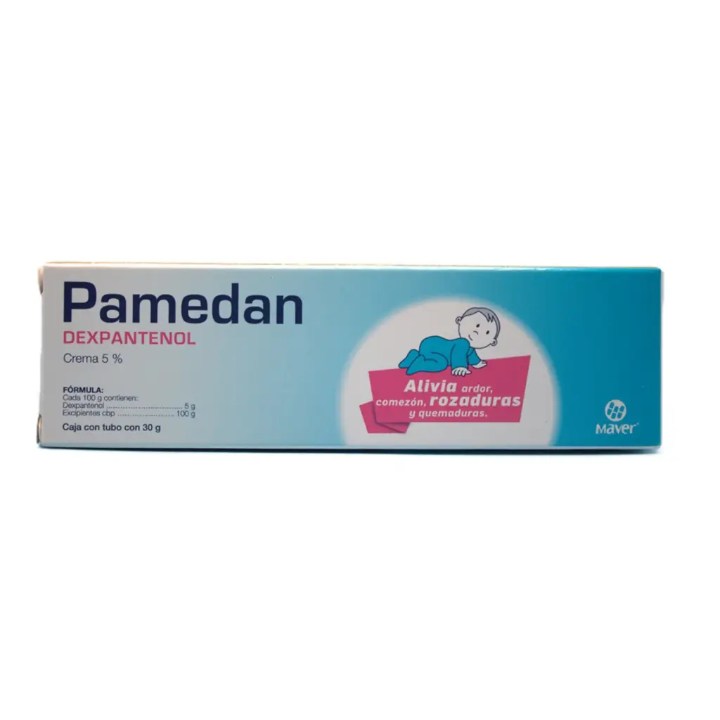 PAMEDAN 5% CREM TUBO C/30G (DEXPANTENOL)(MAVER)