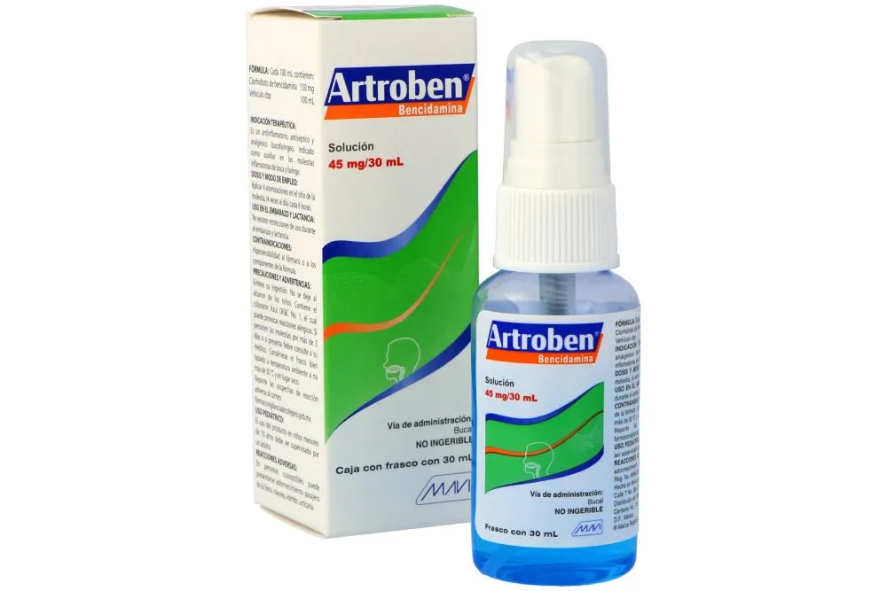 ARTROBEN SPRAY C/30ML- BENCIDAMINA(MAVI)