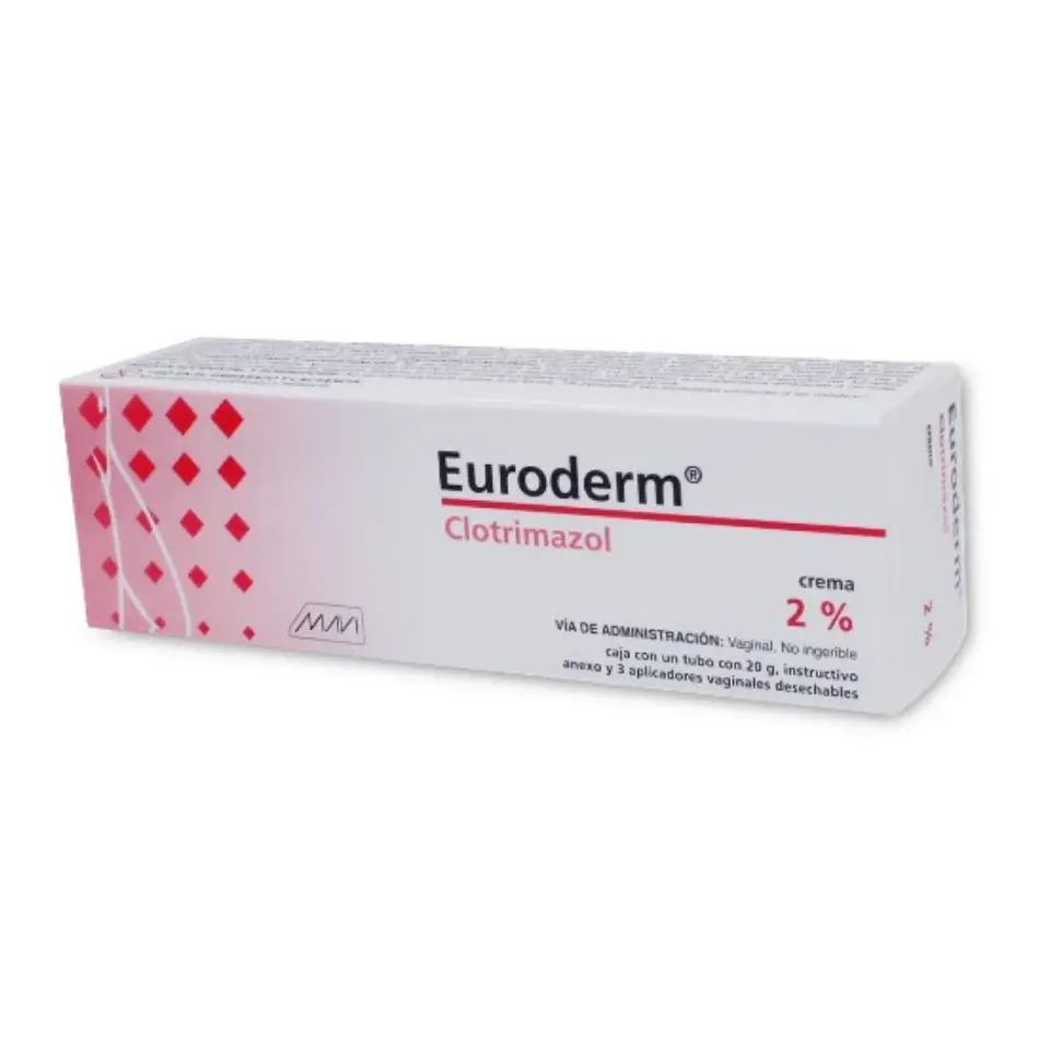EURODERM CREM C/20GR (CLOTRIMAZOL)(MAVI)