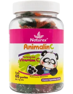 ANIMALIN GOMITAS C/60 (VITAMINA C)(NATUREX)
