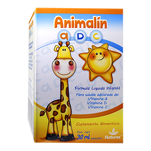 ANIMALIN GOTAS C/30 ML- VITAMINAS A,C y D(NATUREX)
