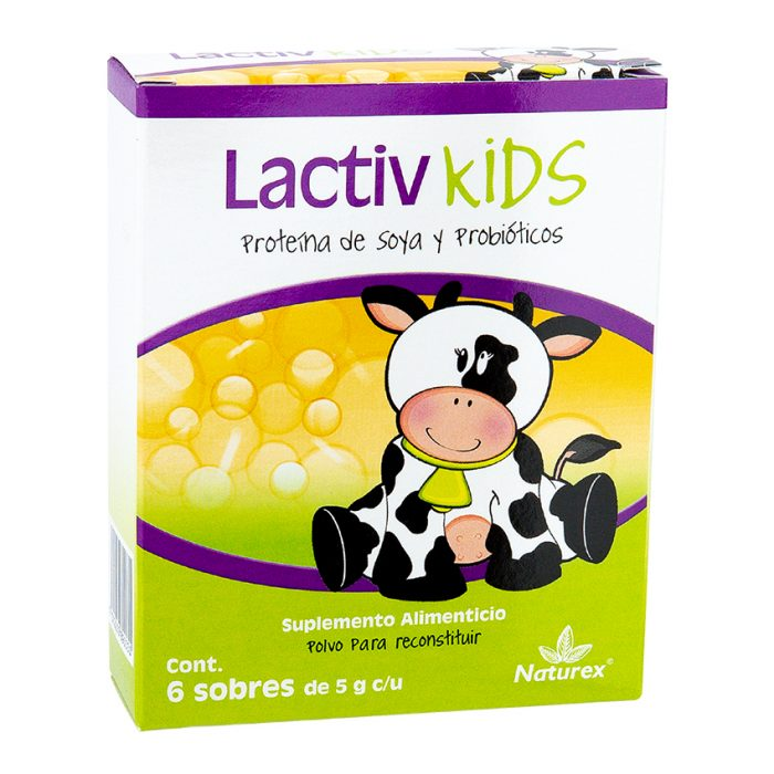 LACTIV KIDS 6 SOB DE 5G C/U (IVA) (NATUREX)
