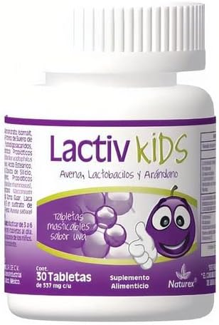LACTIV KIDS TABLETAS MASTICABLES C/30 ( NATUREX )