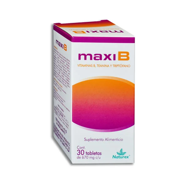 MAXI B TABLETAS C/30 (NATUREX)