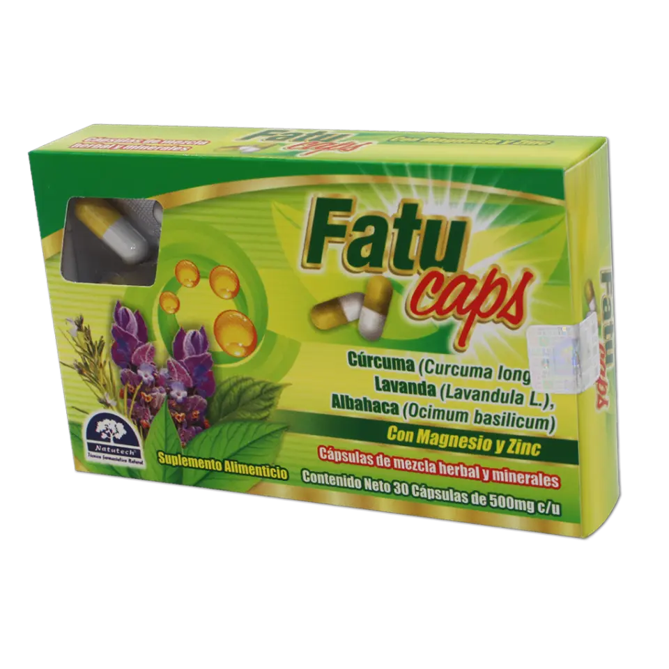FATU CAPS C/30 (IVA)(NATUTECH/FORTIFARMA)