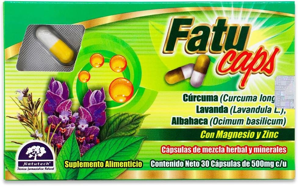 FATU CAPS C/30 CAPS ( IVA )(NATUTECH/FORTIFARMA)