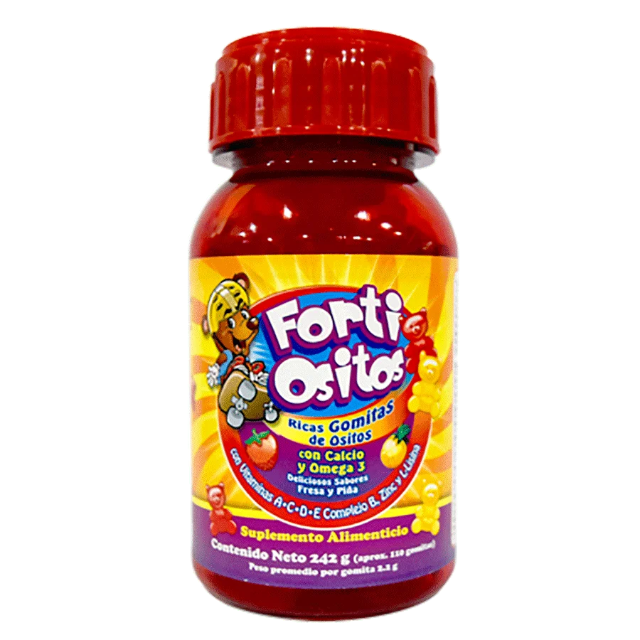 FORTI  C OSITOS 2.2GR C/110 GOMITAS  (VITAMINA C/ZINC) (NATUTECH/FORTIFARMA)