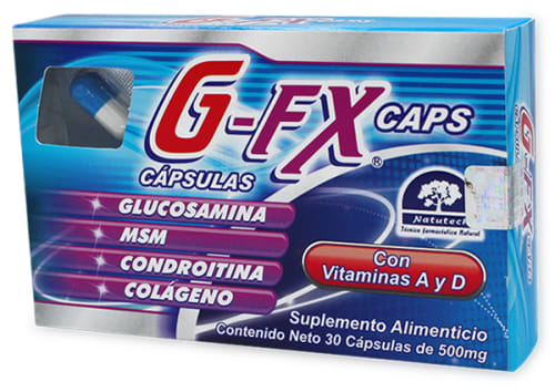 G-FX CAPSULAS C/30 - (NATUTECH/FORTIFARMA)