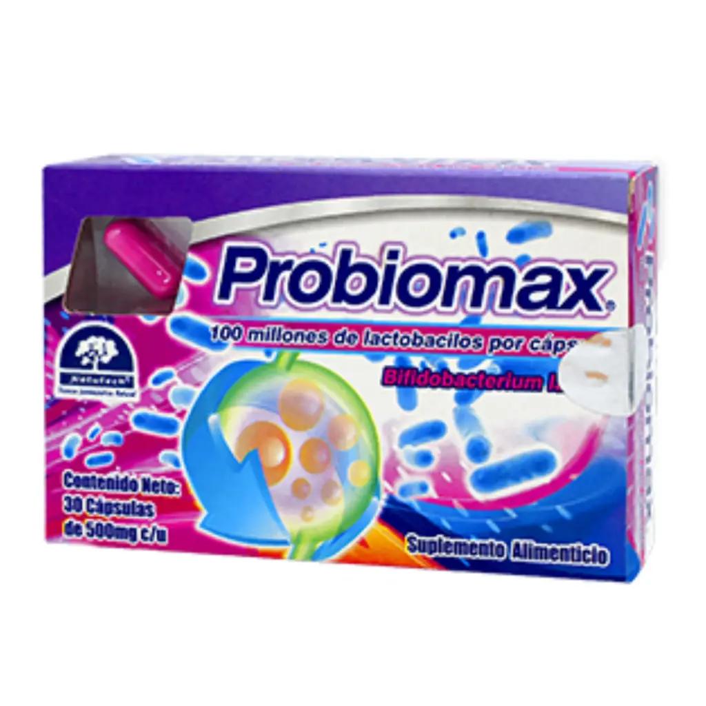 PROBIOMAX CAPS 500MG C/30 (LACTOBACILOS) (NATUTECH/FORTIFARMA)