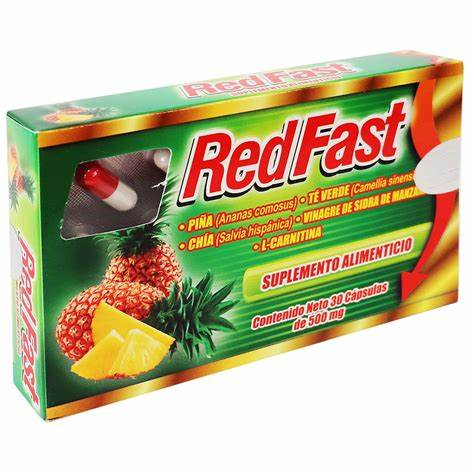 REDFAST CAPSULAS C/30 HOODIA GORDONI-L-LISINA/L-CARNITINA/COMPLEJO B (NATUTECH/FORTIFARMA)
