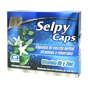 SELPY CAPS C/30 CAPS ( IVA ) ( MEZCLA HERBAL, VITAMINA B6, ZINC )(NATUTECH/FORTIFARMA)