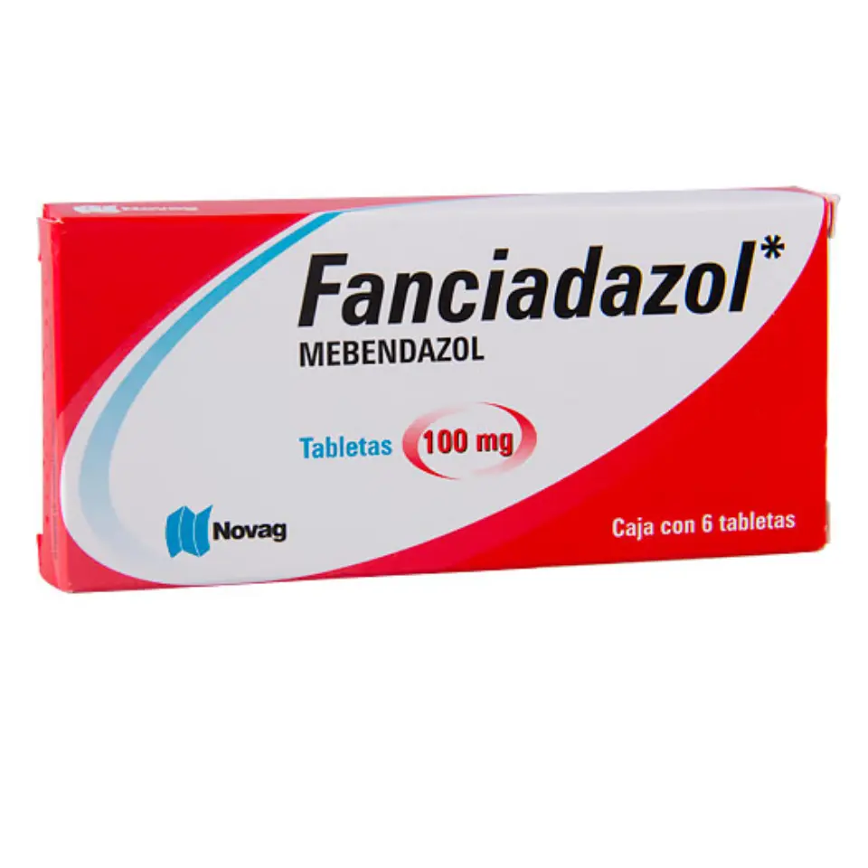 FANCIADAZOL TABS 100MG C/6 (MEBENDAZOL) (NOVAG)