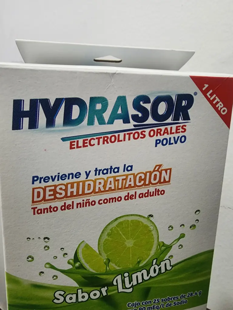 HYDRASOR LIMON C/25 SOBRES - ELECTROLITOS ORALES (NOVAG)