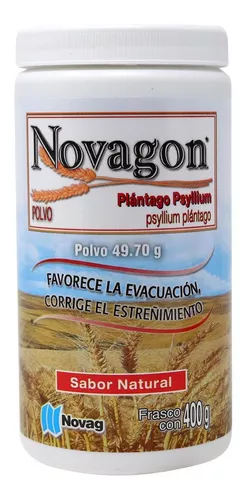 NOVAGON POLVO C/400 GR- PSYLLIUM PLANTAGO(NOVAG)