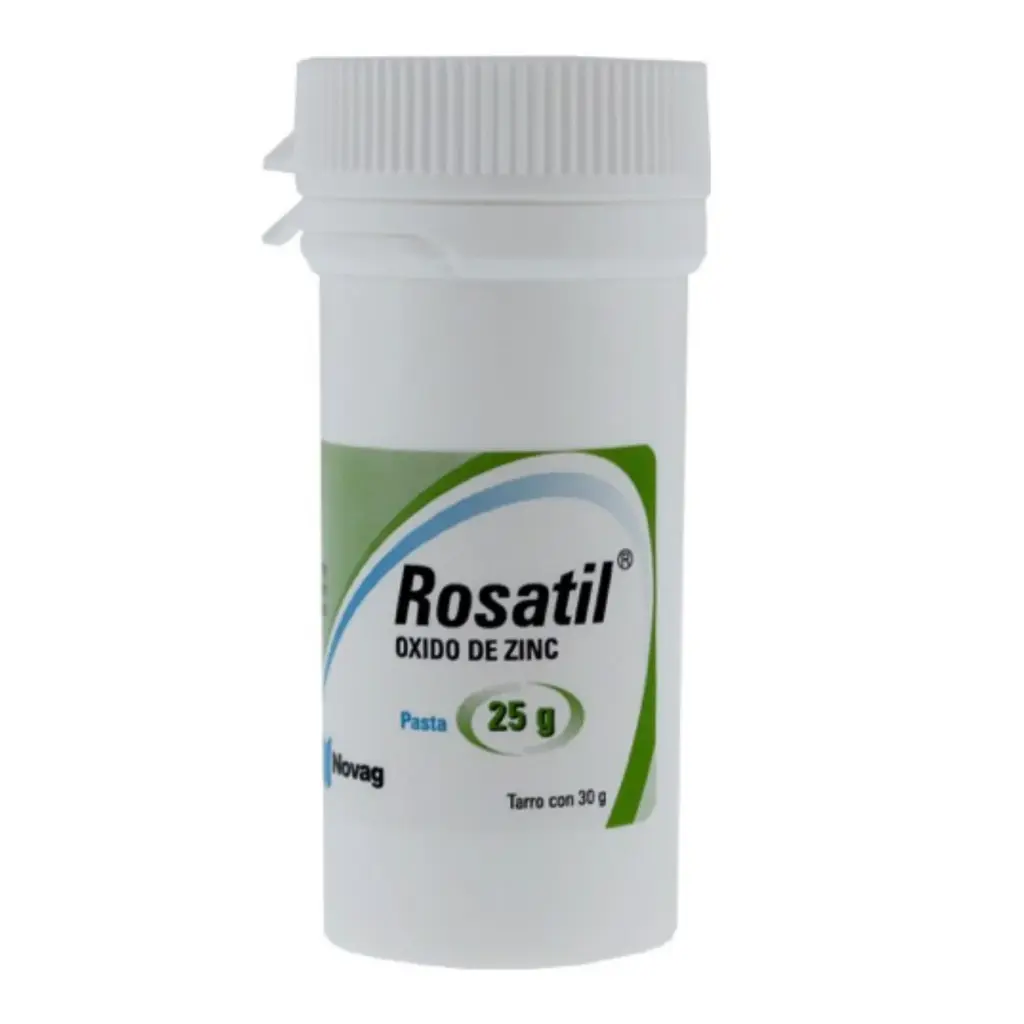 ROSATIL PASTA C/30GR (OXIDO DE ZINC/ALMIDON/LANOLINA/VASELINA)(NOVAG)