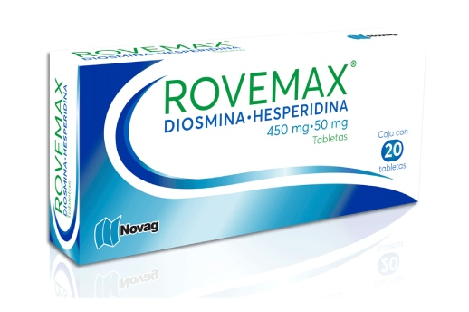 ROVEMAX 450/50 MG C/20TAB DIOSMINA/HESPERIDINA (NOVAG)