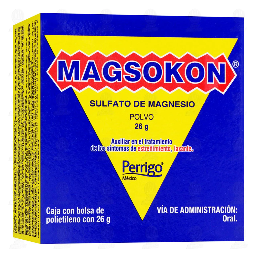 MAGSOKON PVO 26 G. EXHIBIDOR C/20 CAJAS - MAGNESIO (PERRIGO - QUIFA)