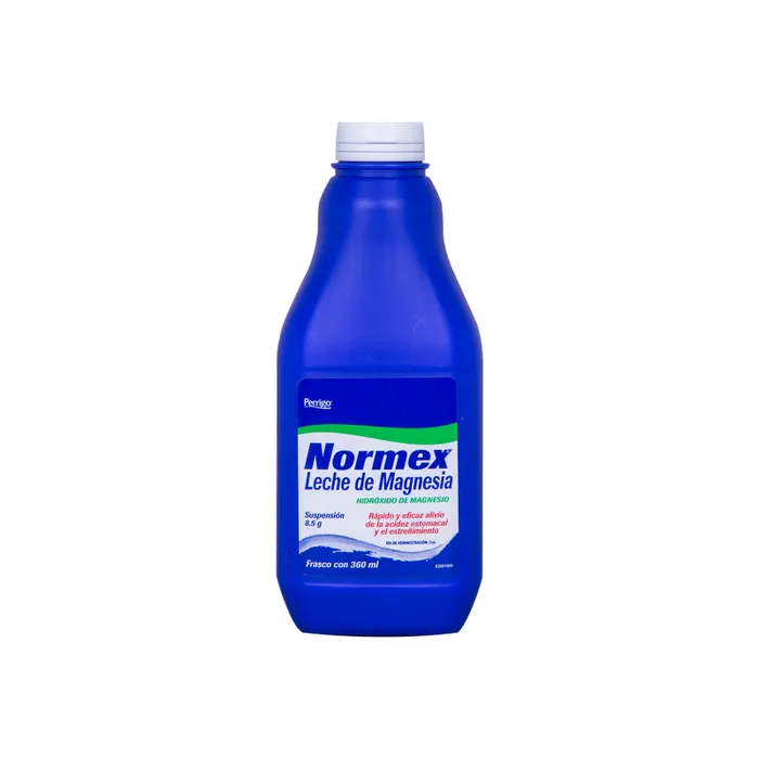 NORMEX 360ML FRASCO SUSP (HIDROXIDO DE MAGNESIO)(PERRIGO/QUIFA)