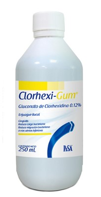 CLORHEXI-GUM 0.12% ENJUAGUE BUCAL 250ML (PISA)
