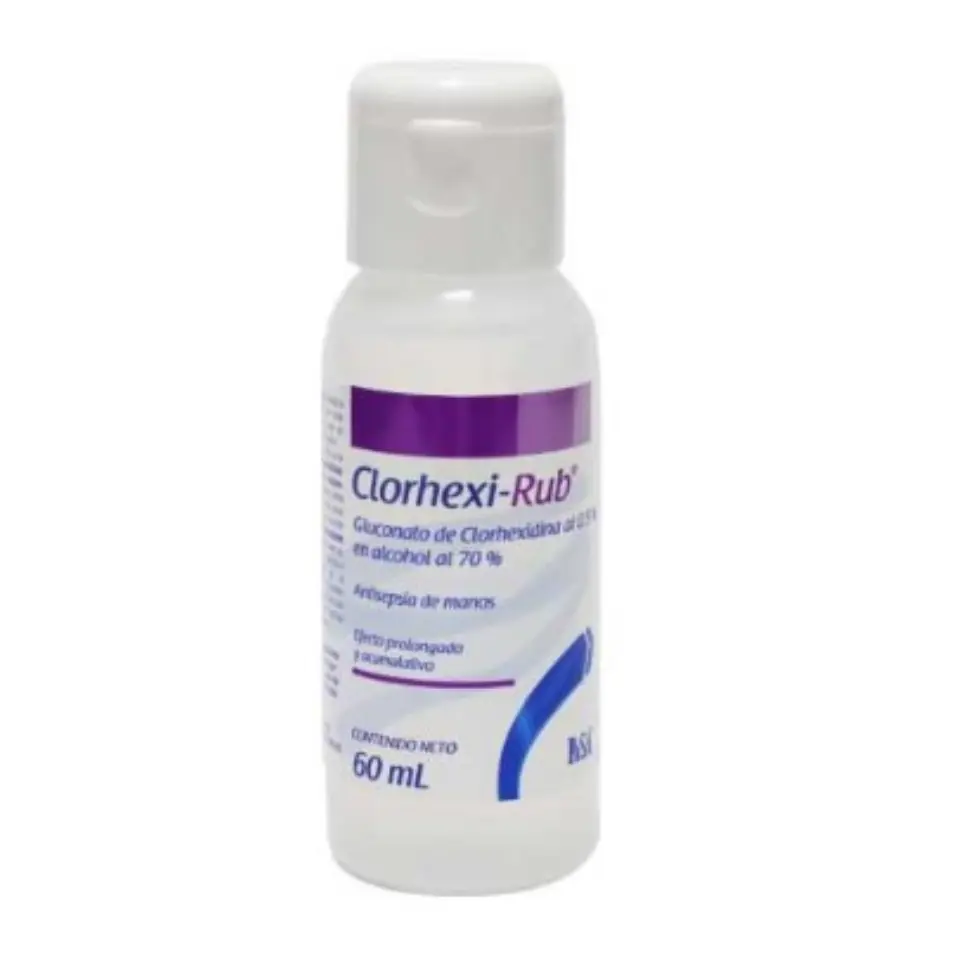 CLORHEXI-RUB ENVASE DE 60ML (IVA)(PISA)