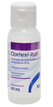 CLORHEXI-RUB ENVASE DE 60ML (PISA)
