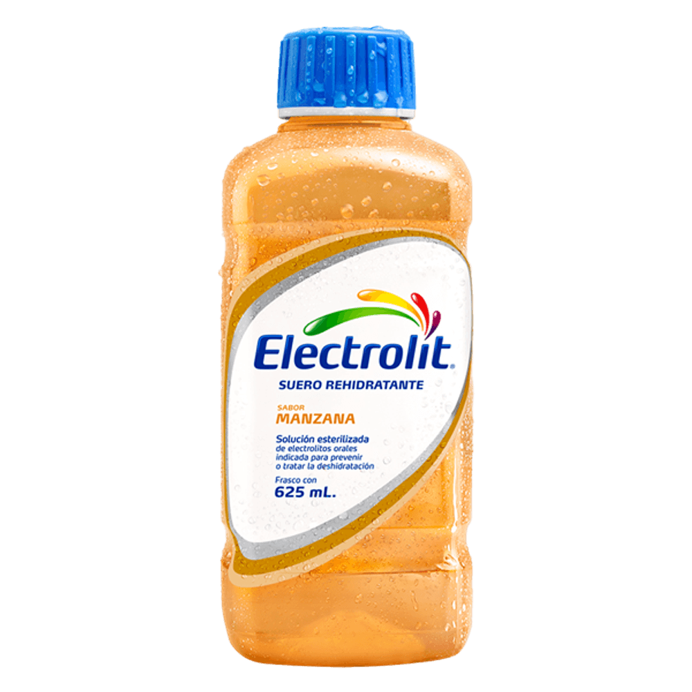 ELECTROLIT MANZANA C/625 ML. - ELECTROLITO (PISA)
