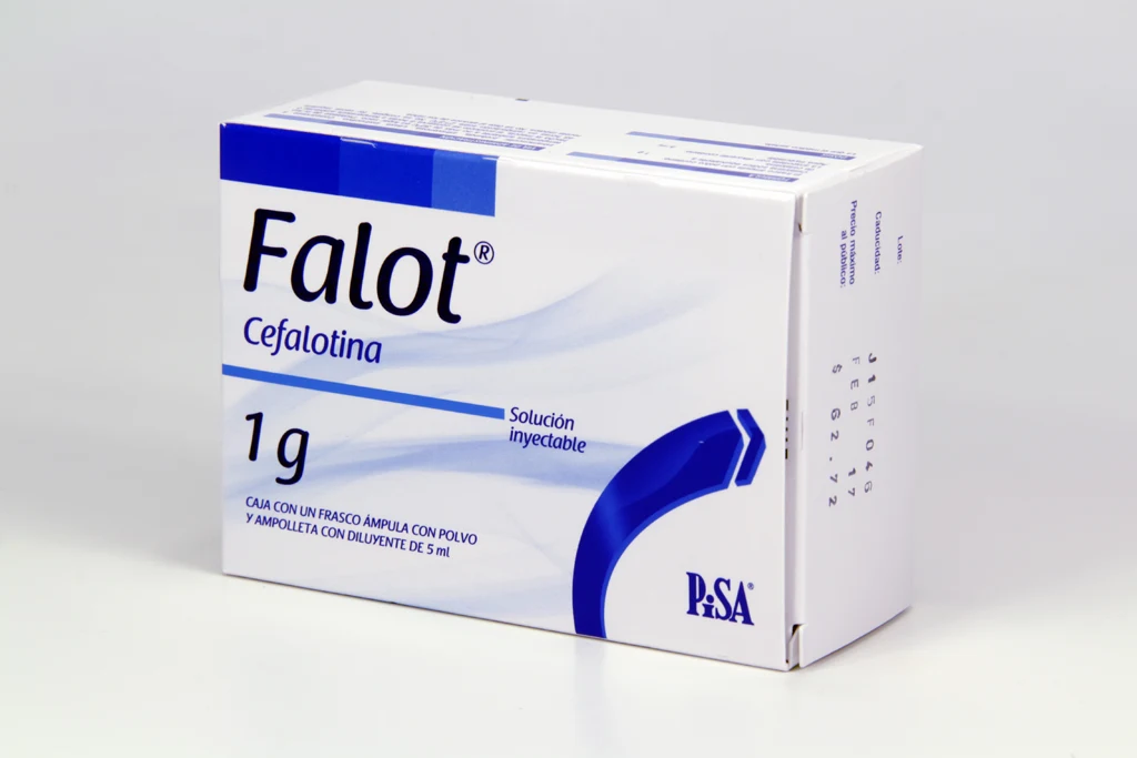 FALOT 1 GR PVO. P/SOL. INY. FCO. 5 ML - (PISA)