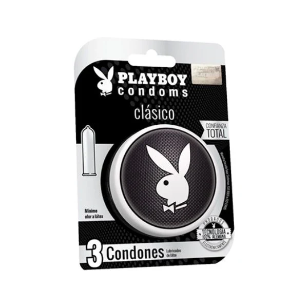 PLAYBOY CONDOMS CLASSIC C/3 (PLAYBOY)