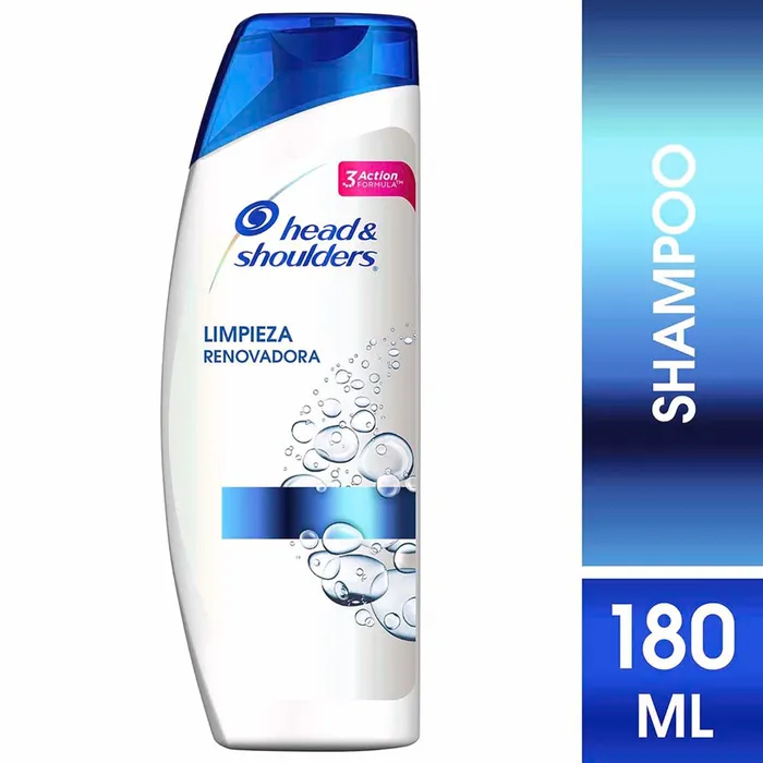 SHAMPOO H&S LIMPIEZA RENOVADORA C/180ML (PROCTER)