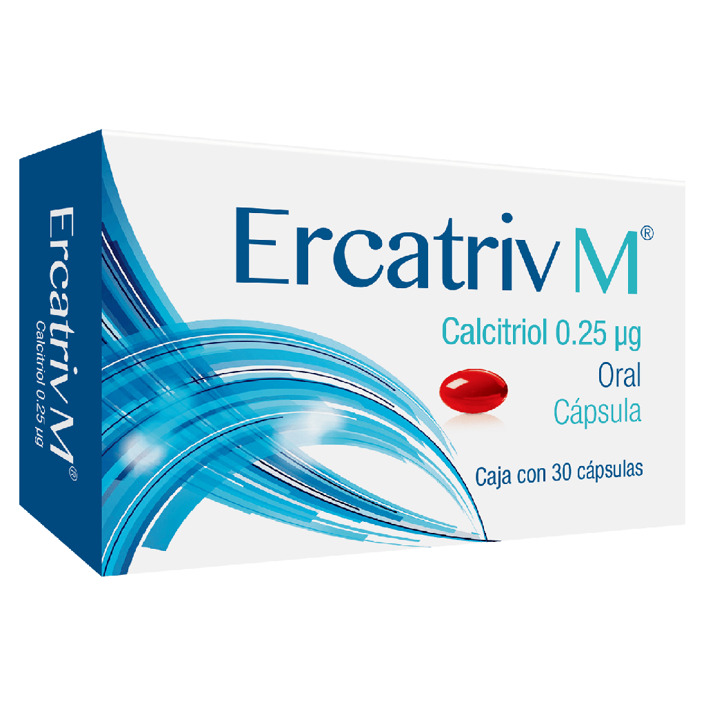 ERCATRIV  0.25 MMG C/30 CAP- CALCITRIOL (PROGELA)