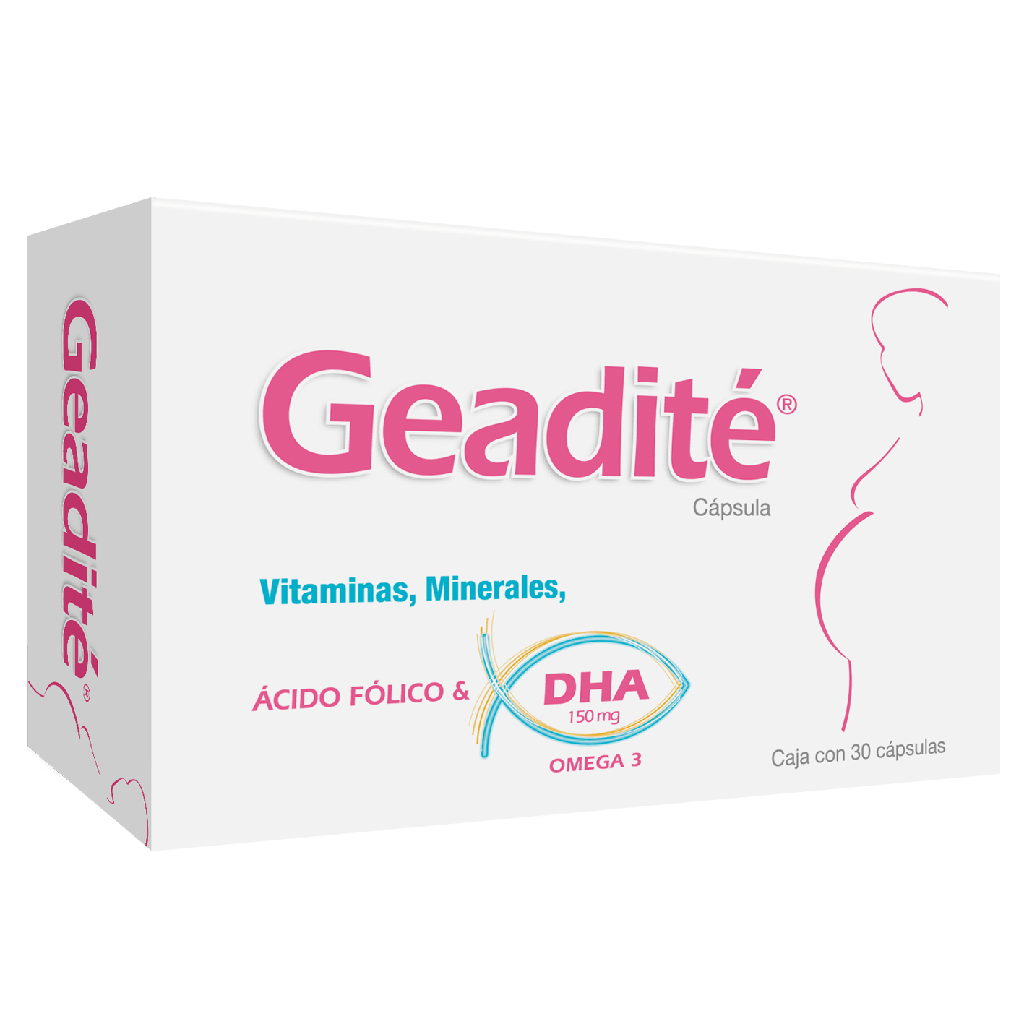 GEADITE 150 MG DHA C/30 CAPSU - (PROGELA)