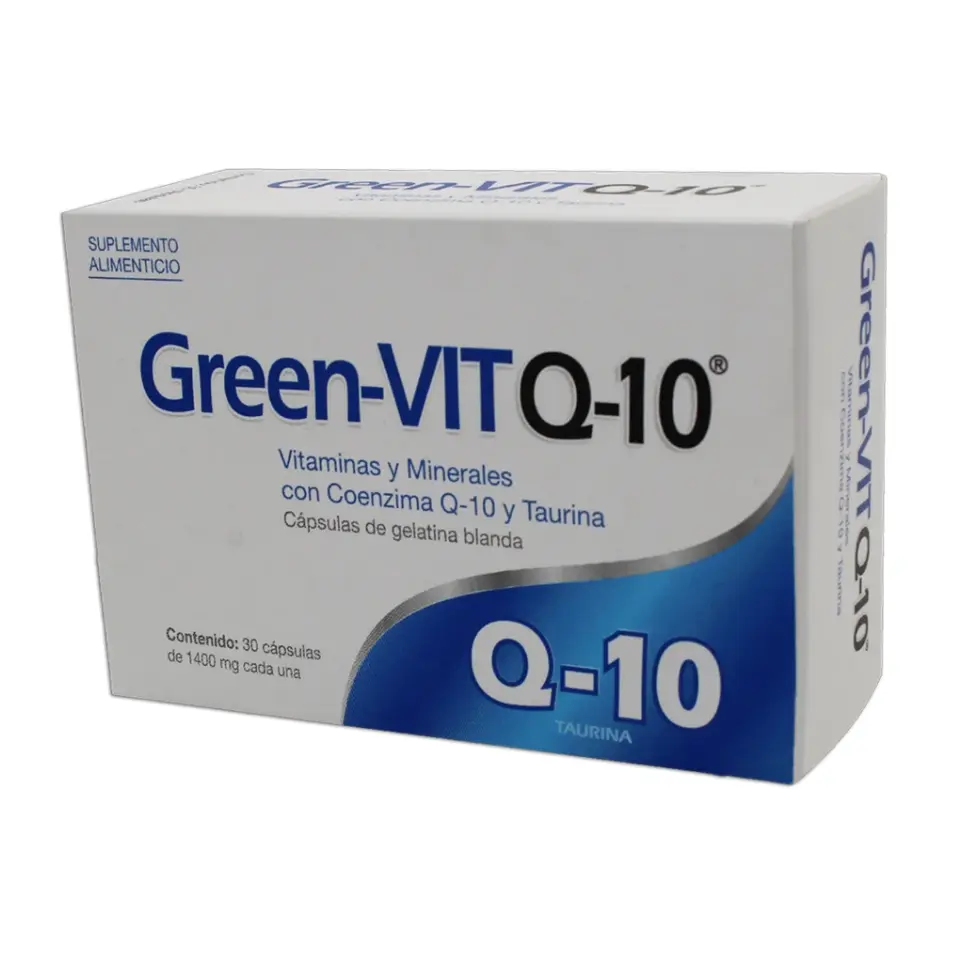 GREEN-VIT Q C/30 CAP (VITAMINAS,MINERALES Y TAURINA) (PROGELA)