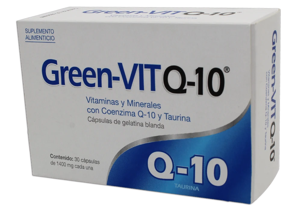 GREEN-VIT Q C/30 CAP- VITAMINAS,MINERALES Y TAURINA (PROGELA)