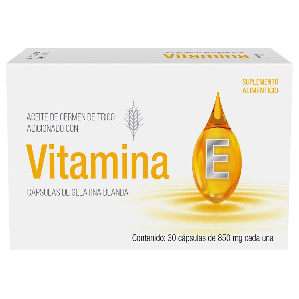 VITAMINA E- 850MG  CAPS C/30 (PROGELA)