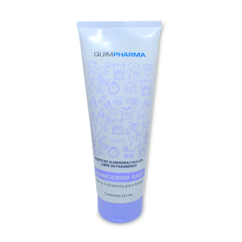QUIMODERM BABY CR HIDRATANTE 225ML (ALMENDRAS DULCES/LIBRE DE PARABENOS) (QUIMPHARMA)