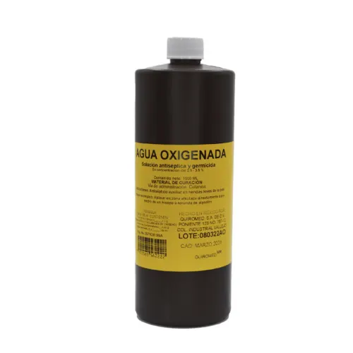 QUIROMED AGUA OXIGENADA C/1000ML (IVA)