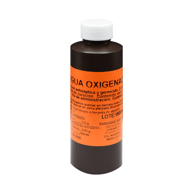 AGUA OXIGENADA C/120ML (QUIROMED)