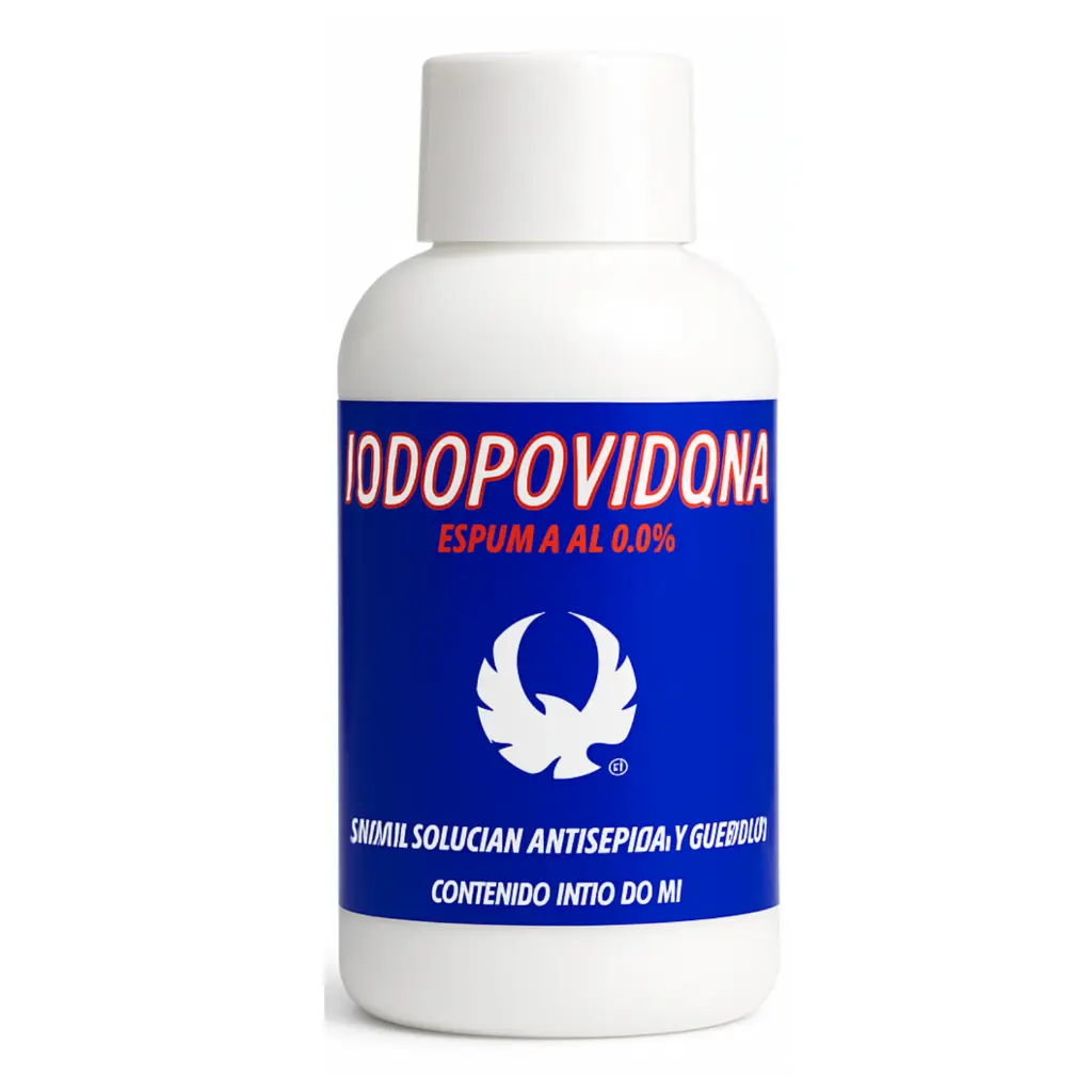 IODOPOVIDONA ESPUMA SOL C/120ML (QUIROMED)