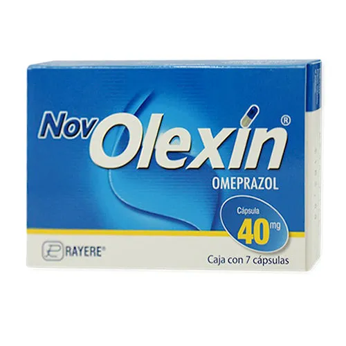 NOVOLEXIN 40MG C/7 CAP (OMEPRAZOL)(RAYERE)