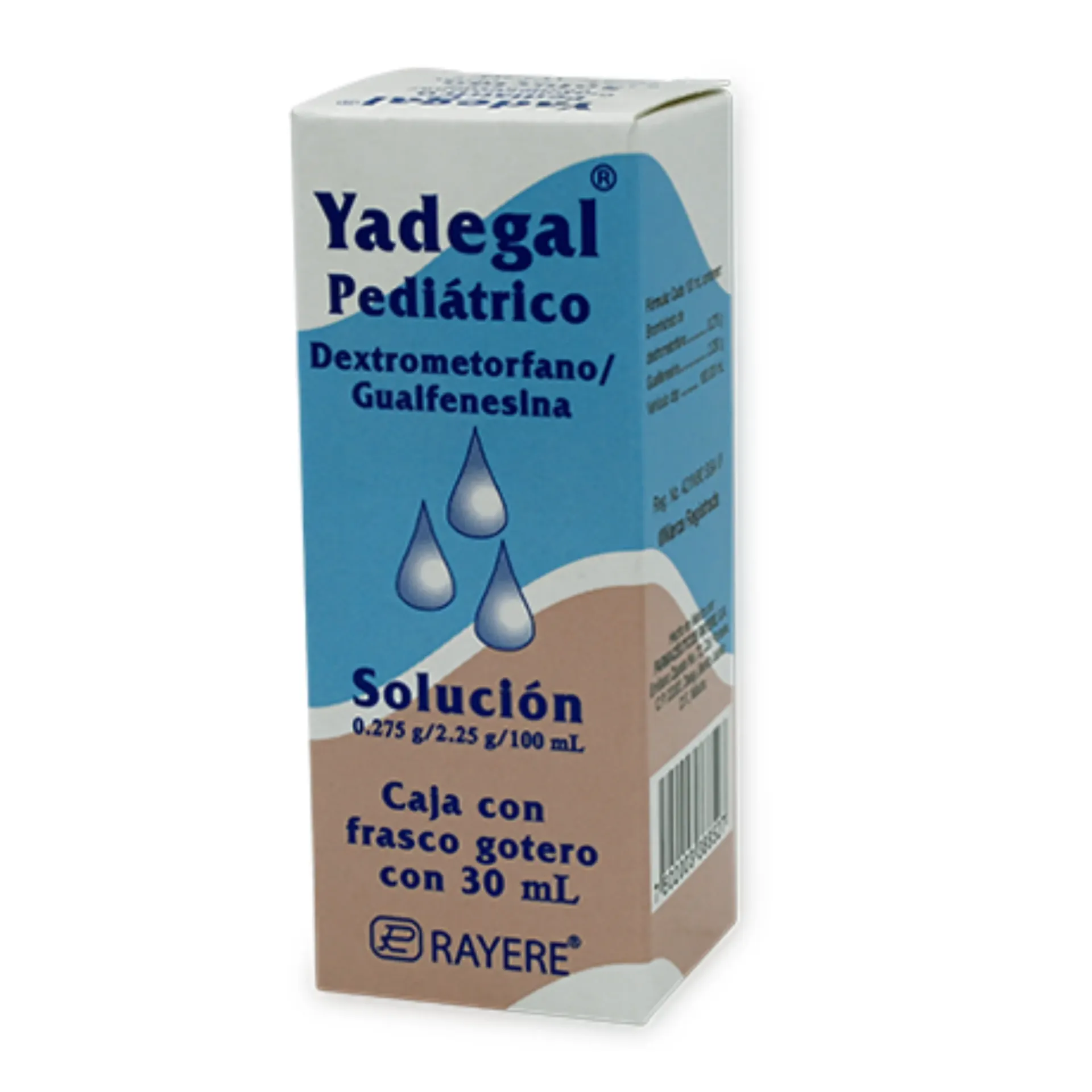 YADEGAL PED GOT 0.275/2.25G/100ML C/30ML (DEXTROME/GUAIFE)(RAYERE)