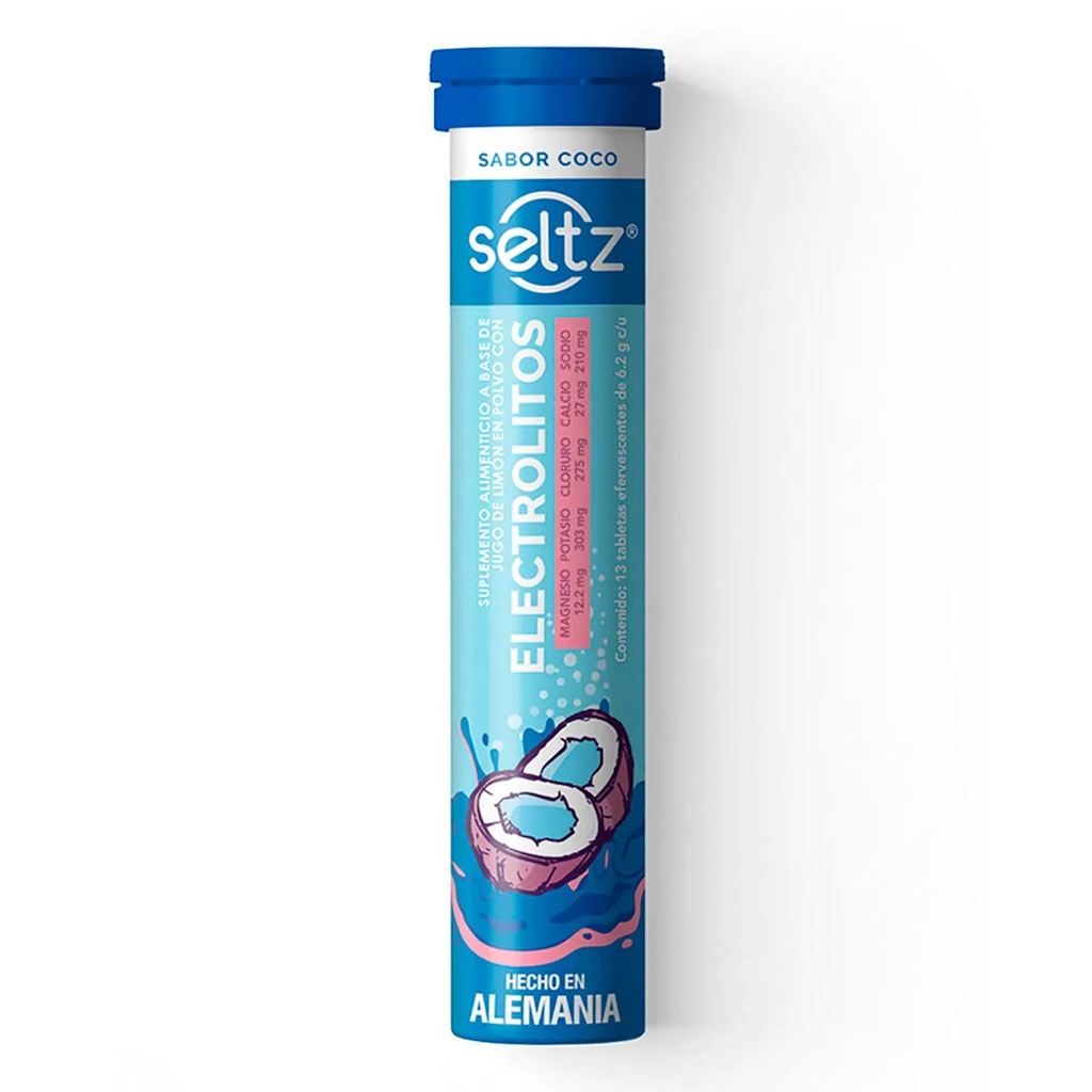 SELTZ SABOR COCO 6.2 GR C/13 TAB EFERVESCENTES(REIVAX)